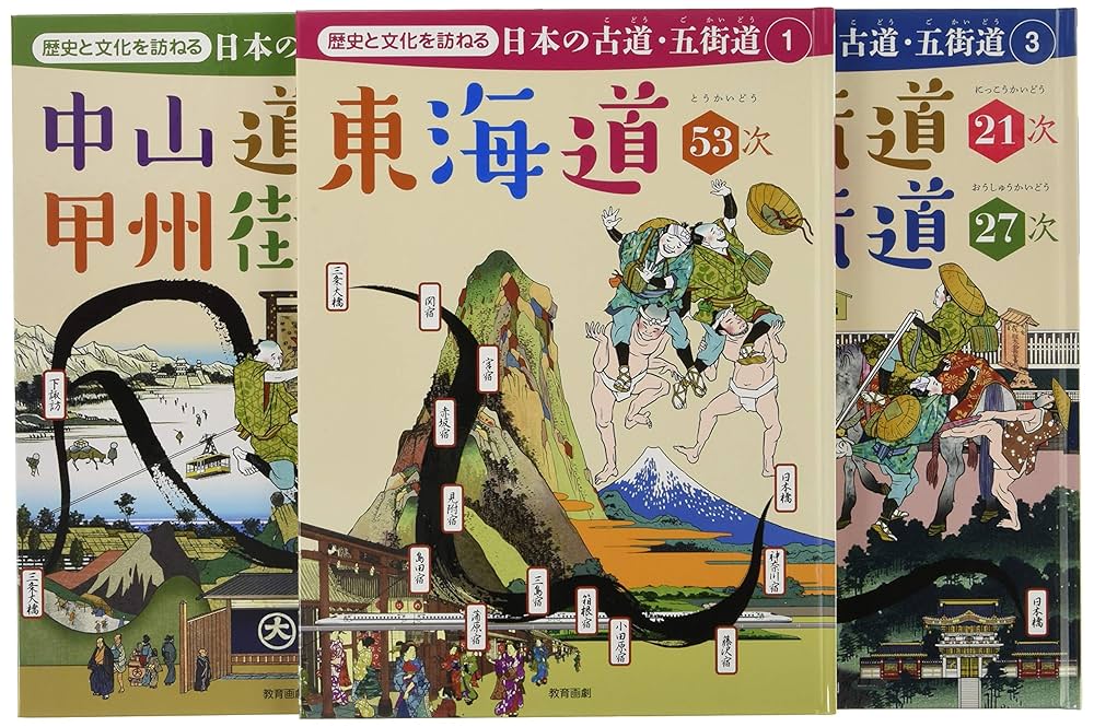 日本レコード協会五十年史　ある文化産業の歩いた道 歴史と文化を訪ねる 日本の古道・五街道 中山道67次 甲州街道